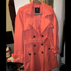 New York & Company Belted Trenchoat